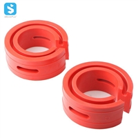 Red spring shock absorber rubber shock absorber